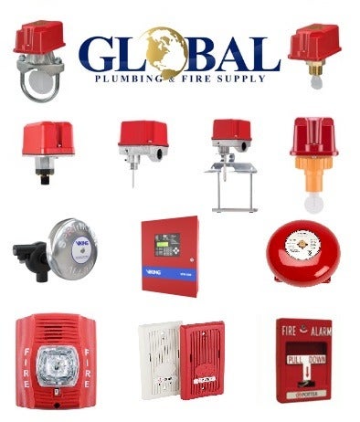 FLOW, PRESSURE, SUPERVISORY SWITCHES & ALARM DEVICES